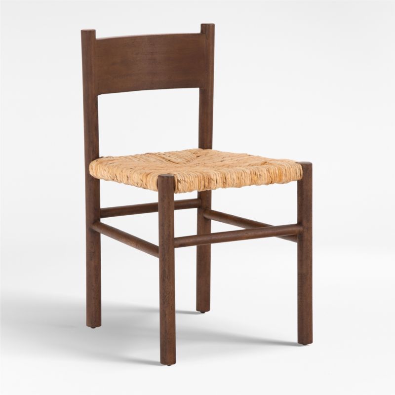 Malia Russet Brown Wood Dining Chair