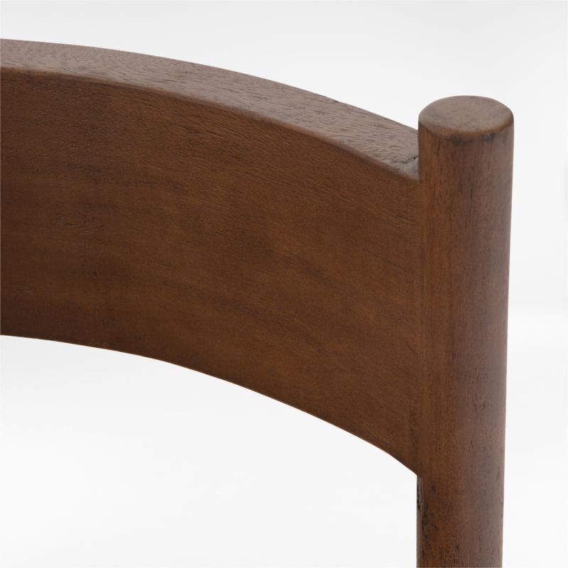 Malia Russet Brown Wood Dining Chair