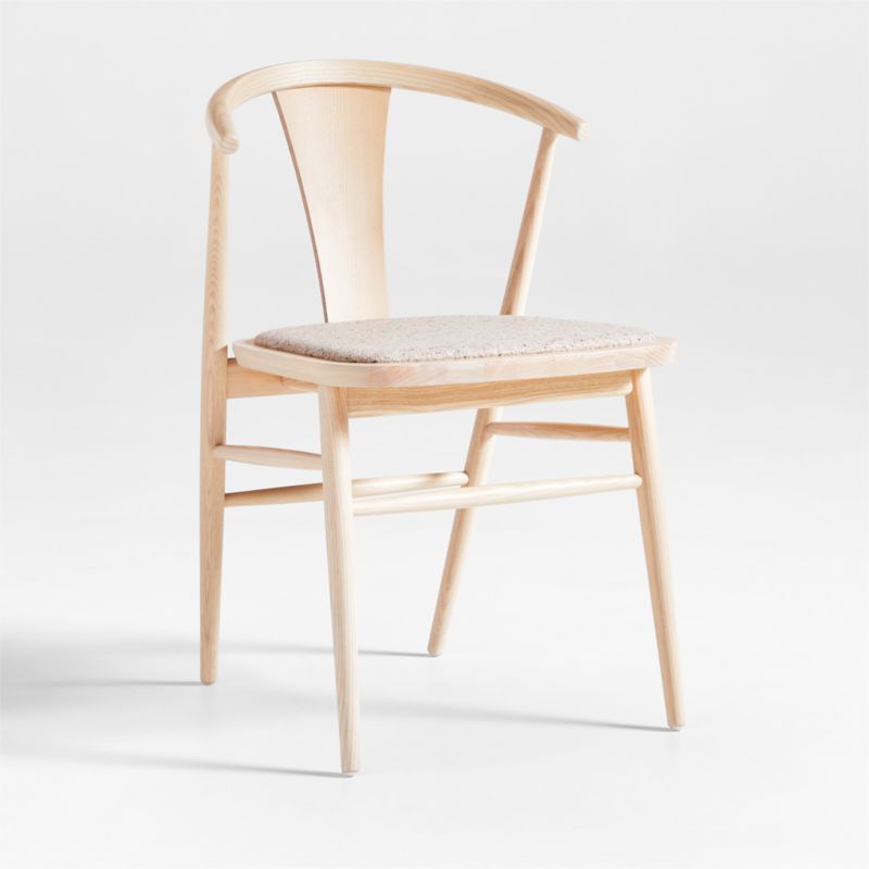 Malin Whitewash Ash Wood Dining Chair