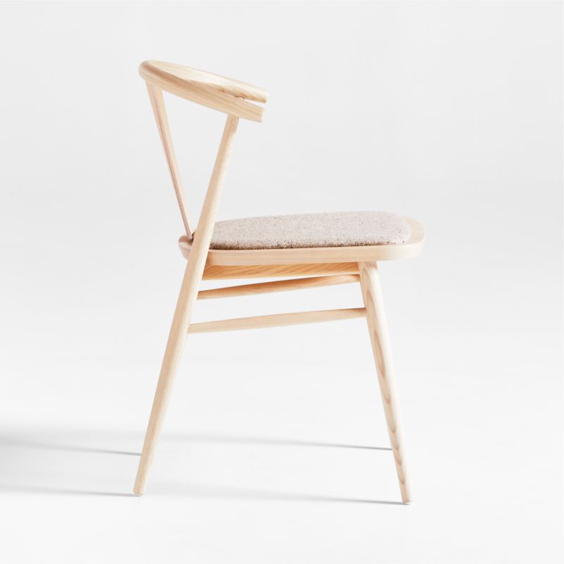 Malin Whitewash Ash Wood Dining Chair
