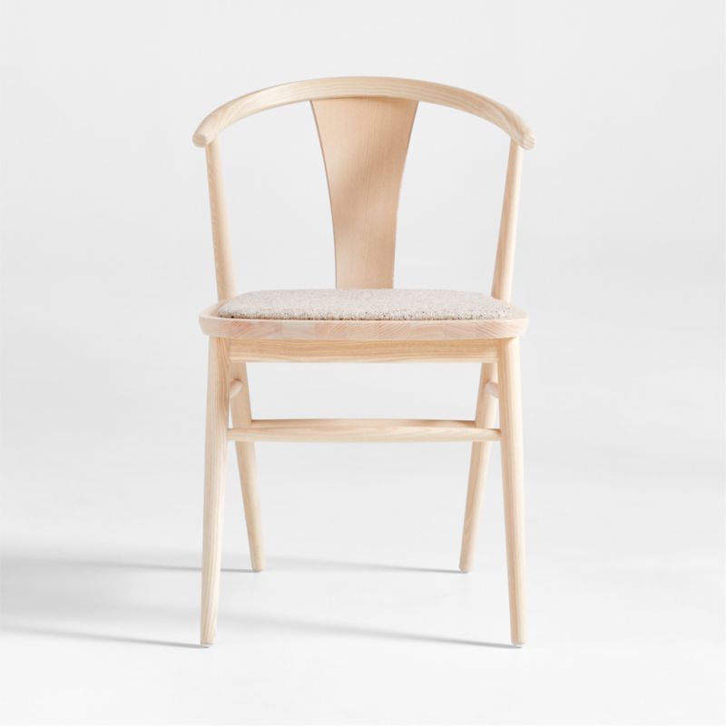 Malin Whitewash Ash Wood Dining Chair