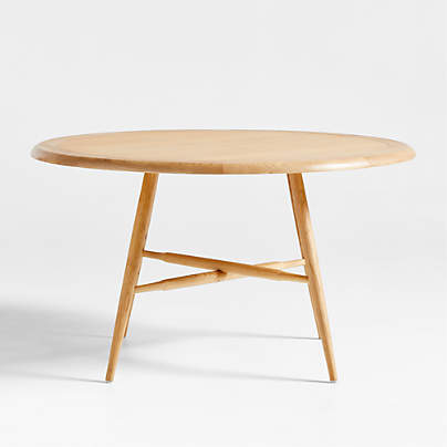 Malin 54" Round Wood Dining Table