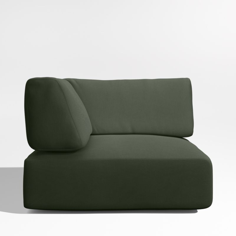 Mallorca Cast Sage Green Sunbrella ® Outdoor Corner Chair Cushion - image 0 of 2