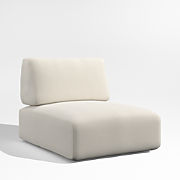 Abaco White Sunbrella ® Outdoor Sectional Sofa Cushions