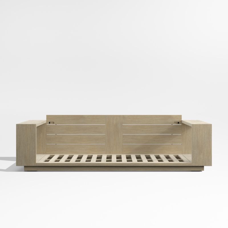 Mallorca 85" Wood Outdoor Sofa Frame