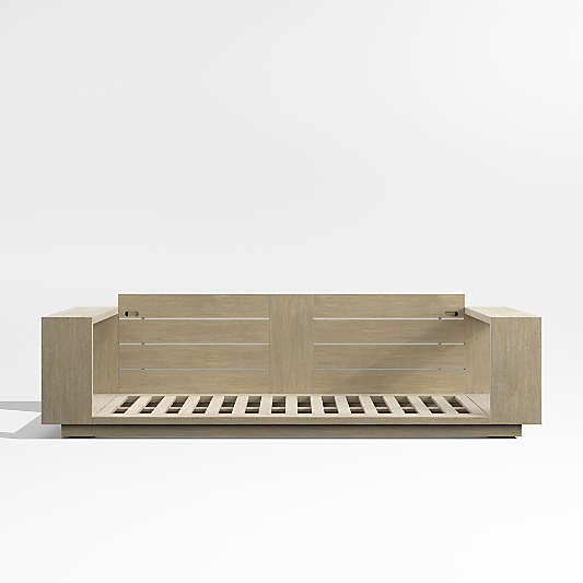 Mallorca 85" Wood Outdoor Sofa Frame