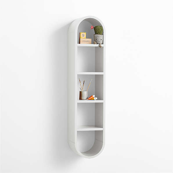 Narrow wall store shelving