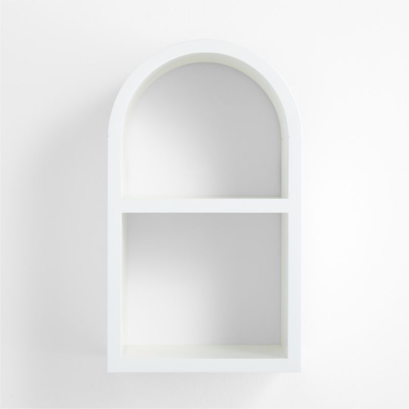 Mallory Kids Small White Wall Shelf - image 11 of 17