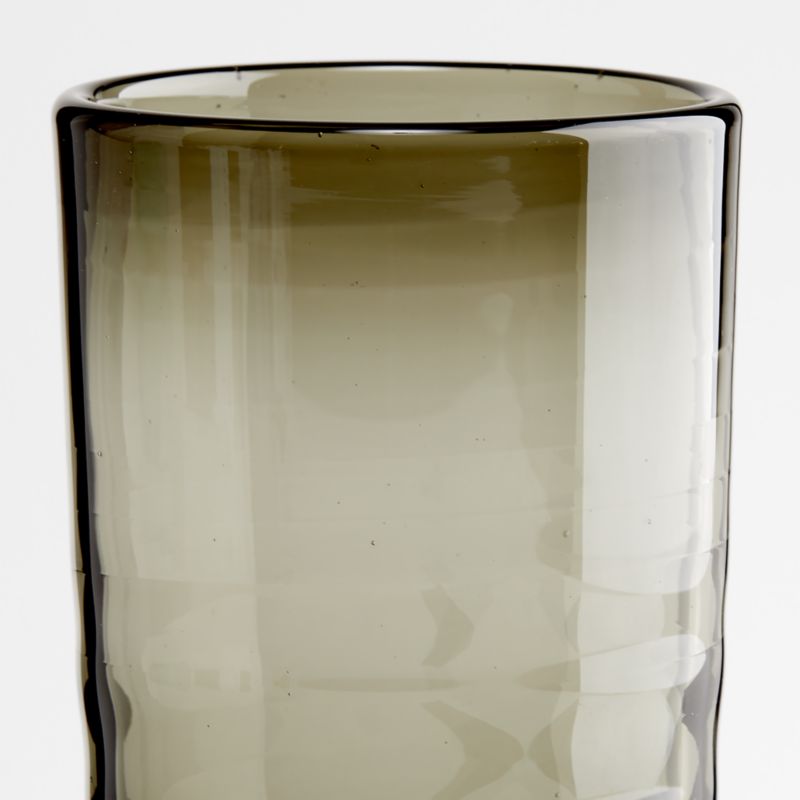 Malta Grey Handblown Glass Tumbler - image 2 of 3