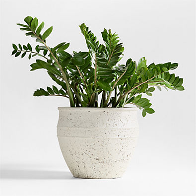 View Malta Ivory Indoor/Outdoor Planter 21"x17.5" details