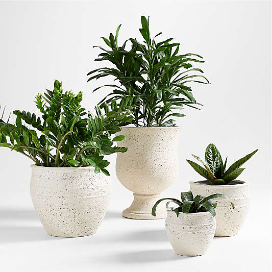 Malta Ivory Indoor/Outdoor Planters