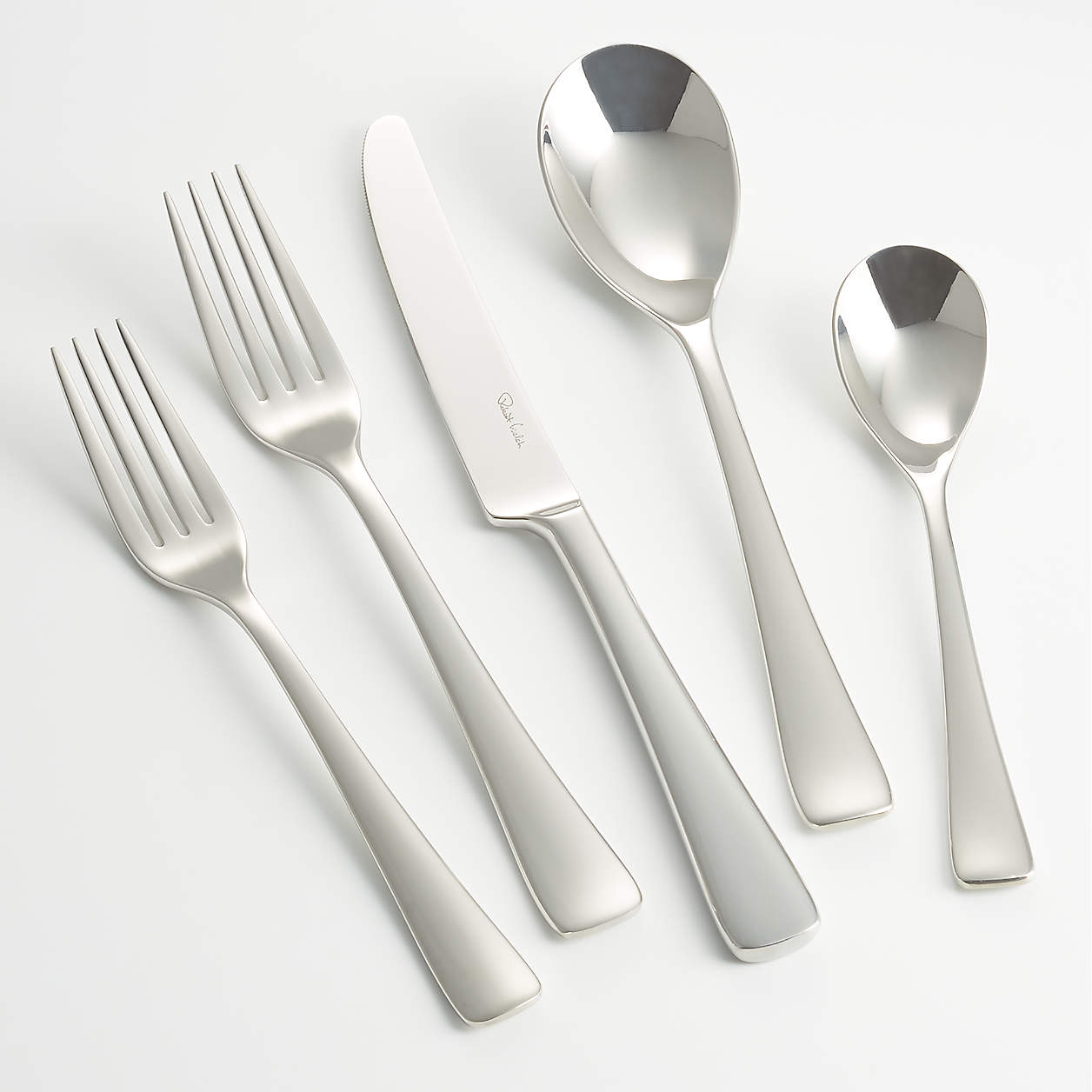 Malvern Mirror Flatware Crate & Barrel