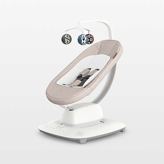 UPPAbaby Mamaroo Charlie Sand Beige Baby Bouncer Chair