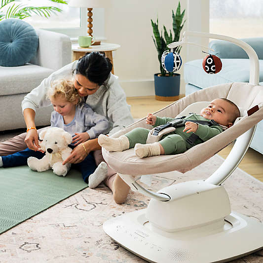UPPAbaby Mamaroo Jake Black Charcoal Baby Bouncer Chair