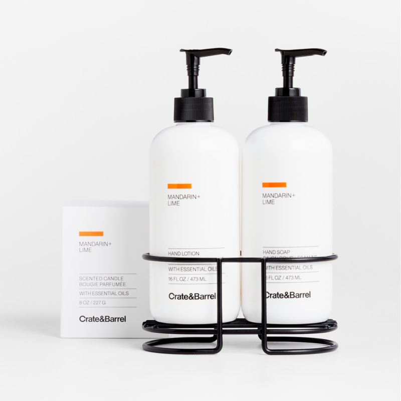 Mandarin + Lime 4Piece Gift Set Crate & Barrel