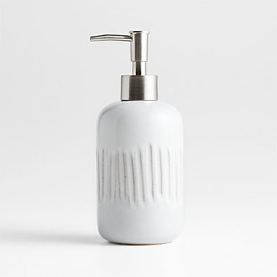 View Marah White Ceramic Soap Dispenser details