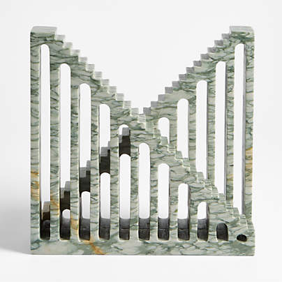 Corinth Green Marble Decorative Staircase 12"