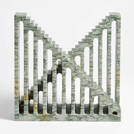 Corinth Green Marble Decorative Staircase 12"