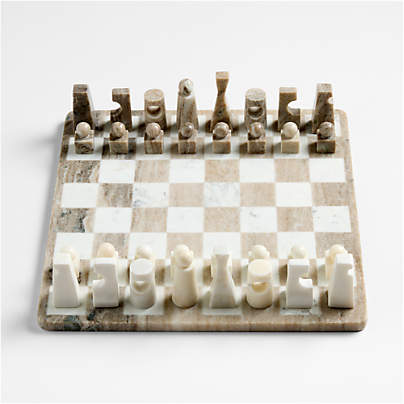 Marble Post Modern Chess Game
