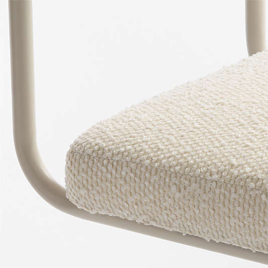 Marcel Cream Boucle Kids Desk Chair