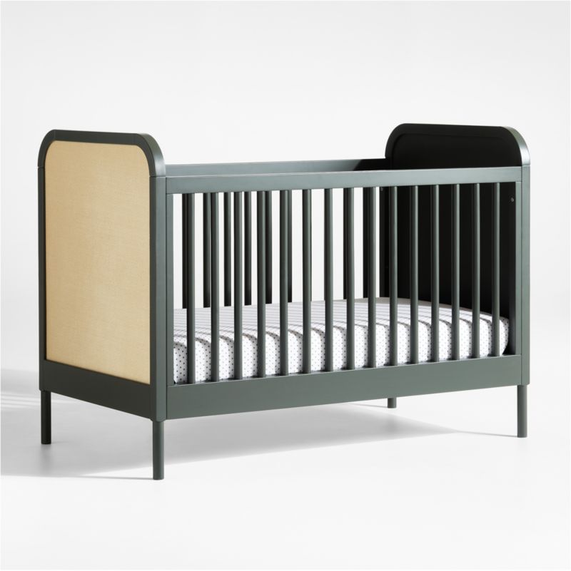 Olive green hot sale crib bedding