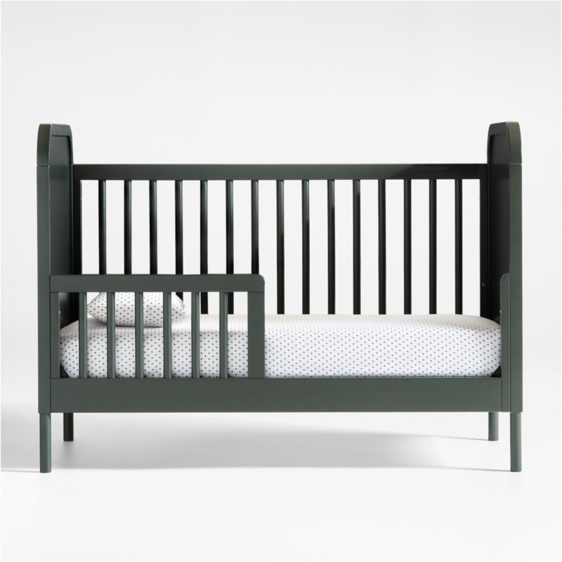 Maren Olive Green Wood Toddler Bed Rail - image 1 of 2