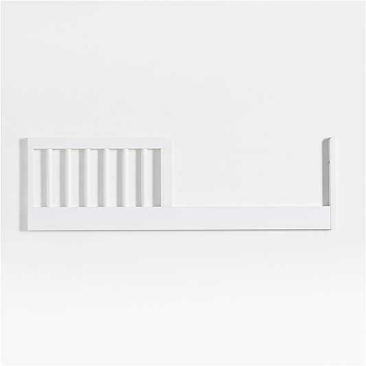 Maren White Wood Toddler Bed Rail