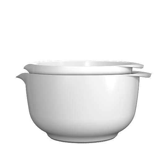 Rosti Margrethe Mixing Bowl in White, Set of 2