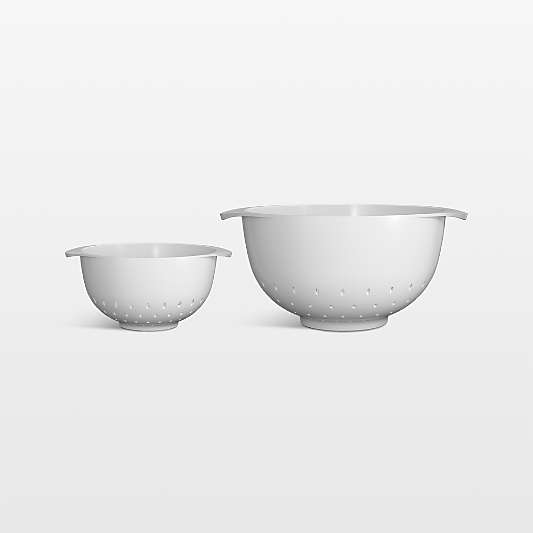 Rosti Margrethe White Colander, Set of 2