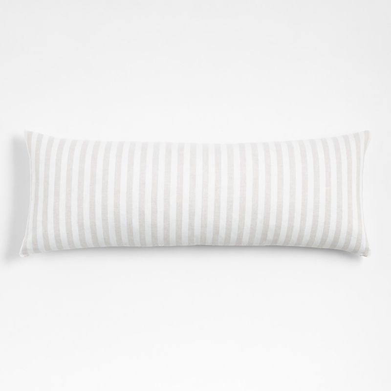 Marilla Stripe 54"x20" Body Pillow Cover by Leanne Ford
