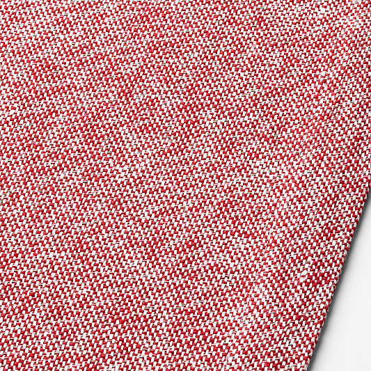 Marin 120" Luminous Red Textured Table Runner