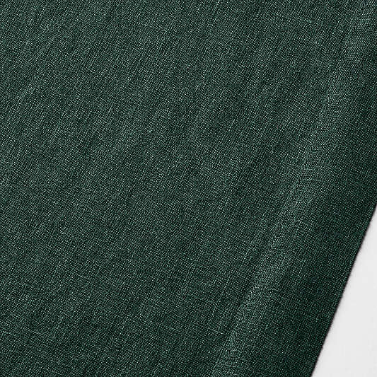 Marin Spruce Green EUROPEAN FLAX ™-Certified Linen Table Runner
