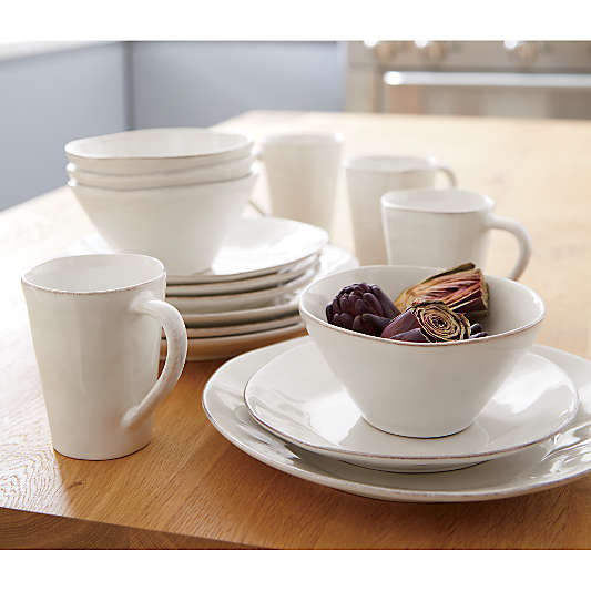 Marin White Cereal Bowls, Set of 8