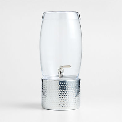 View Marin 2.7-Gallon Drink Dispenser with Bash Silver Stand details