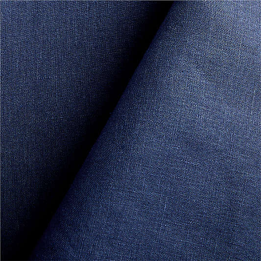Marin 60"x120" Deep Indigo EUROPEAN FLAX â„¢-Certified Linen Tablecloth