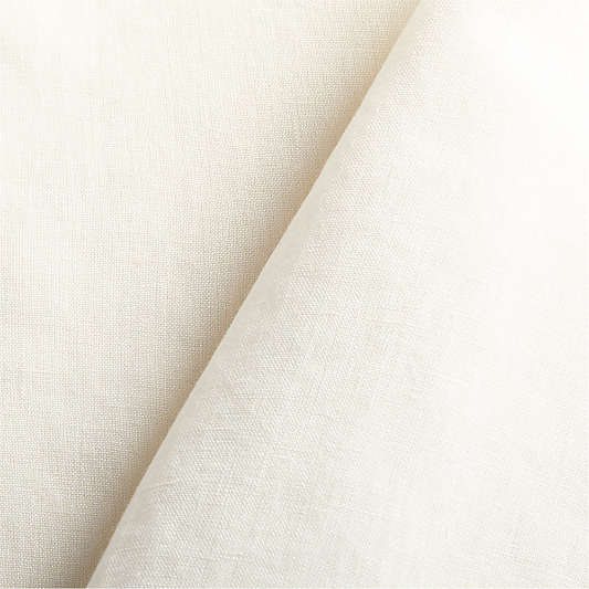 Marin 60"x120" Ivory EUROPEAN FLAX â„¢-Certified Linen Tablecloth