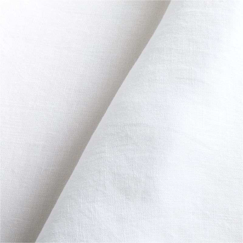 Marin 60"x120" White EUROPEAN FLAX ™-Certified Linen Tablecloth - image 1 of 2