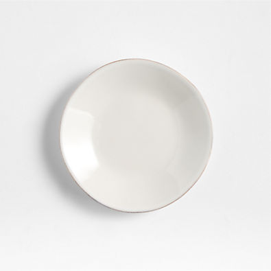 View Marin White Round Stoneware Appetizer Plate details