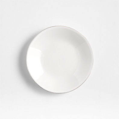 View Marin White Round Stoneware Appetizer Plate details