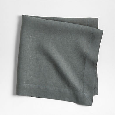 View Marin Agave Green Linen Napkin details