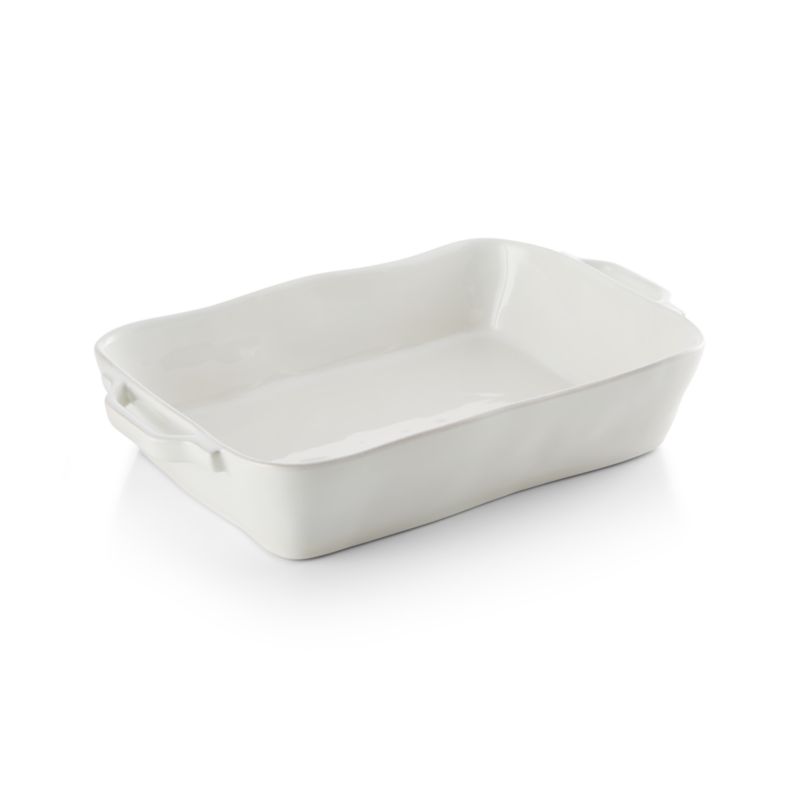 Marin 13.5"x10" White Large Baker with Handles - image 9 of 10