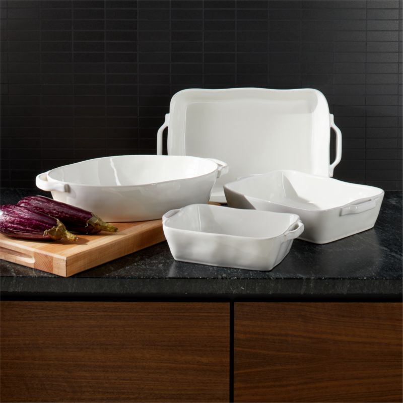 Marin Small Matte Black Ceramic Baking Dish + Reviews