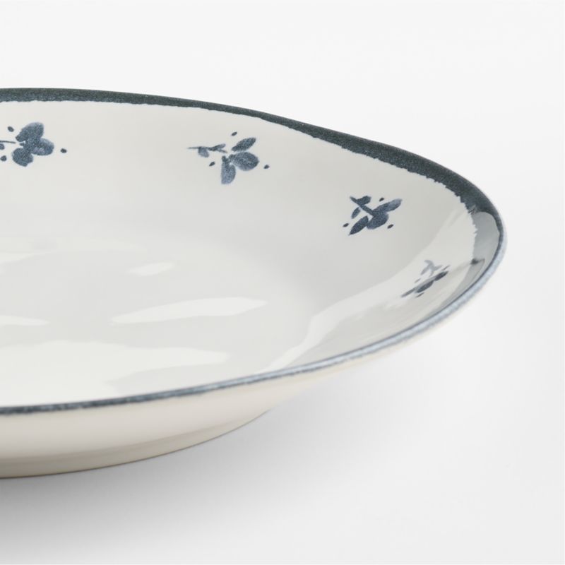 Marin Blue and White Botanical Dinner Plate - image 2 of 7