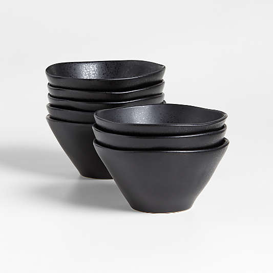 Marin Matte Black Cereal Bowl