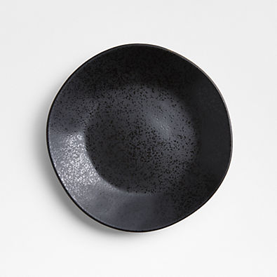 View Marin Black Recycled Ceramic Salad Plate details