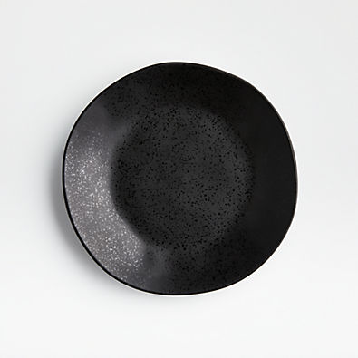 View Marin Matte Black Stoneware Salad Plate details