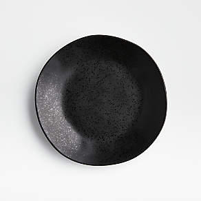 Quickway Imports 16-Piece Matte Black Dinnerware Dish Set for 4