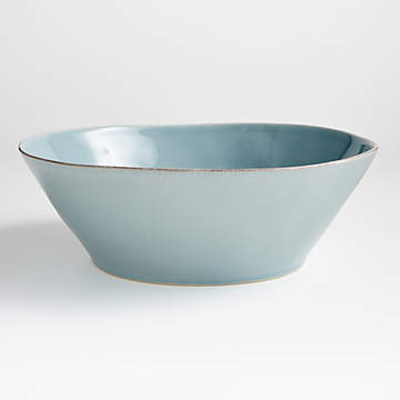 Rimini Large Dark Blue Melamine Serving Bowl