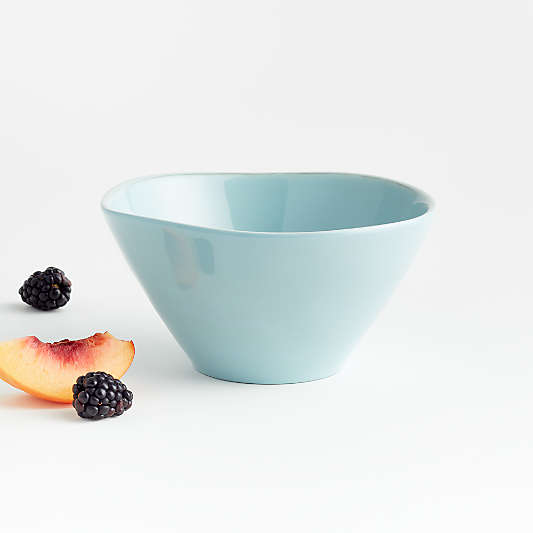 Marin Blue Outdoor Melamine Bowl