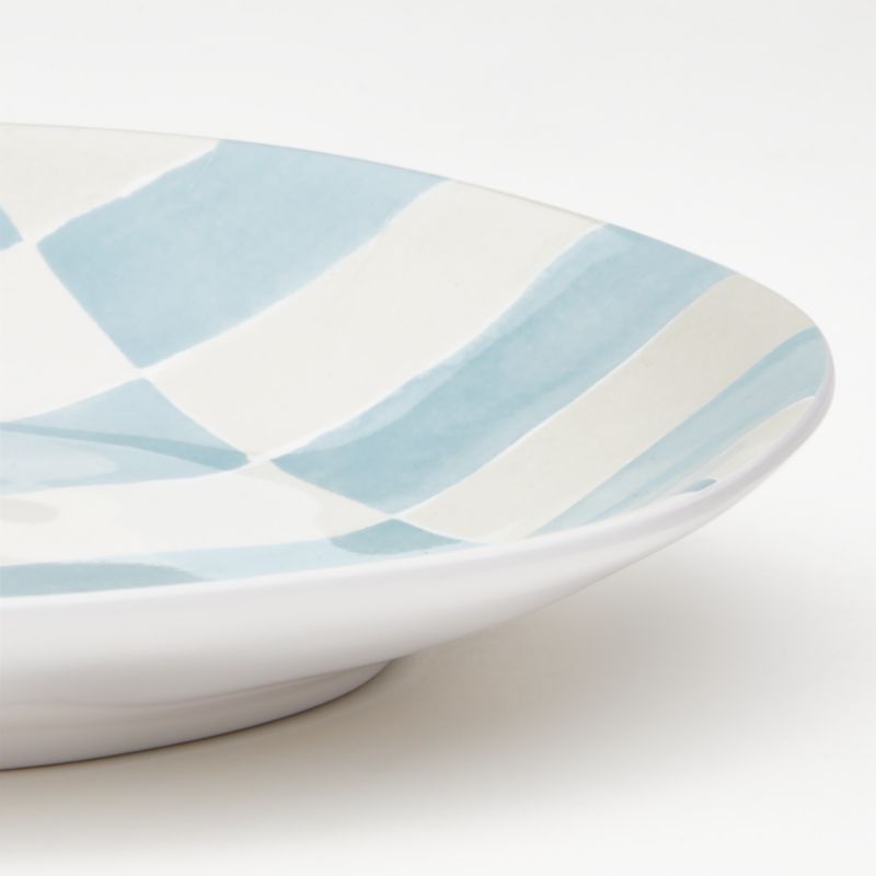 Marin Checkered Melamine Salad Plate